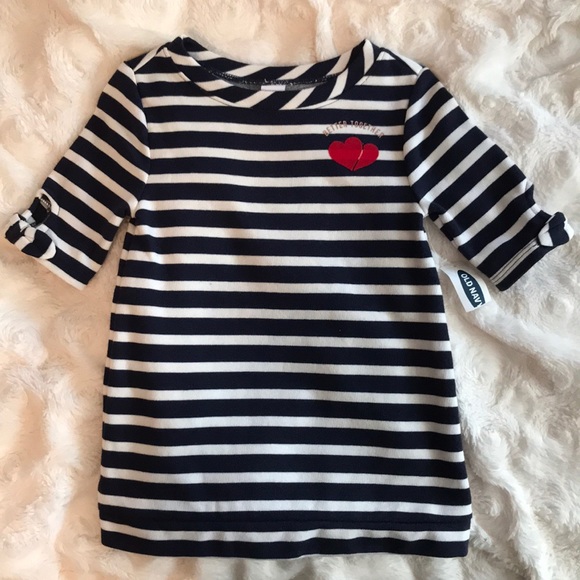 Old Navy 12-18 month striped dress - Picture 1 of 3